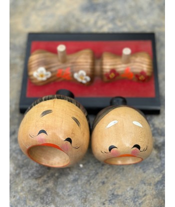 Kokeshi créative de Kouson Sato | têtes rieuses acheter