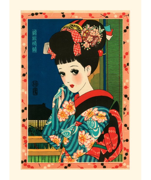 Jeune fille le soir de Junichi Nakahara |  Reproduction Fine Art sélection de produits