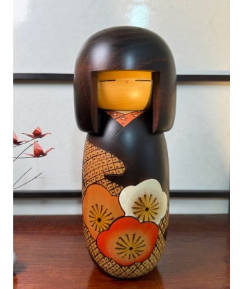 Kokeshi Créative Vintage de Usaburo | "Juko", Fleurs de cerisier la livraison gratuite