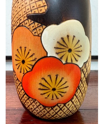 Kokeshi Créative Vintage de Usaburo | "Juko", Fleurs de cerisier la livraison gratuite