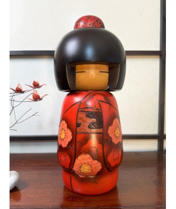 Kokeshi créative Vintage de Masae Fujikawa | Fleurs de cerisier sur le site 