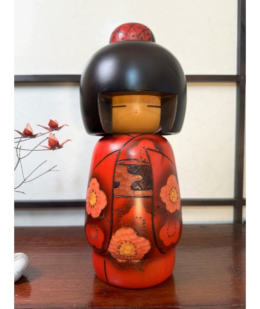 Kokeshi créative Vintage de Masae Fujikawa | Fleurs de cerisier sur le site 