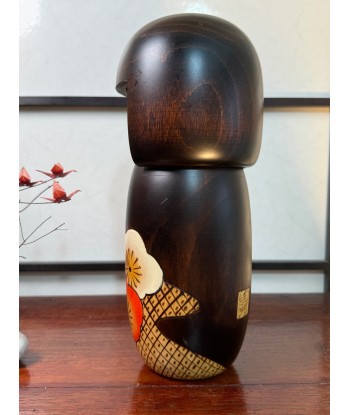 Kokeshi Créative Vintage de Usaburo | "Juko", Fleurs de cerisier la livraison gratuite