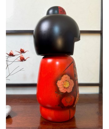 Kokeshi créative Vintage de Masae Fujikawa | Fleurs de cerisier sur le site 