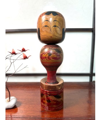 Kokeshi traditionnelle de Nagao Masayoshi | style Togatta - Yamiyo sur le site 