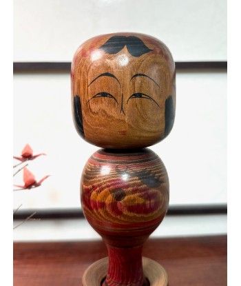 Kokeshi traditionnelle de Nagao Masayoshi | style Togatta - Yamiyo sur le site 