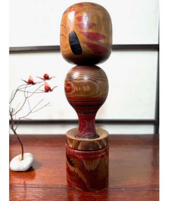 Kokeshi traditionnelle de Nagao Masayoshi | style Togatta - Yamiyo sur le site 