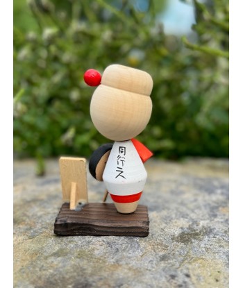 Kokeshi souvenir vintage | pèlerine de Shikoku soldes