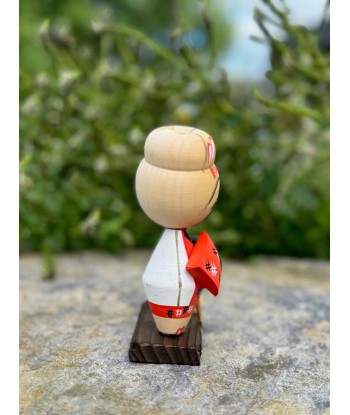 Kokeshi souvenir vintage | pèlerine de Shikoku soldes