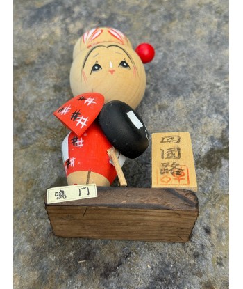 Kokeshi souvenir vintage | pèlerine de Shikoku soldes