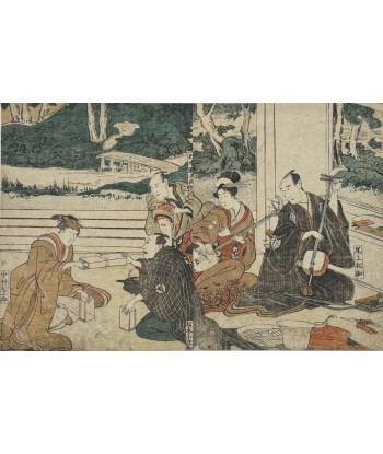 Estampe Japonaise de Toyokuni Utagawa | Série divertissement des acteurs, Musiciens et jeux livraison et retour toujours gratuits