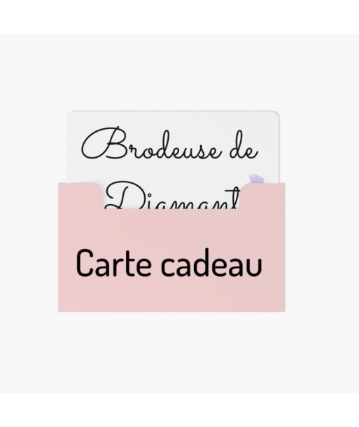 Carte Cadeau Brodeuse De Diamant en ligne