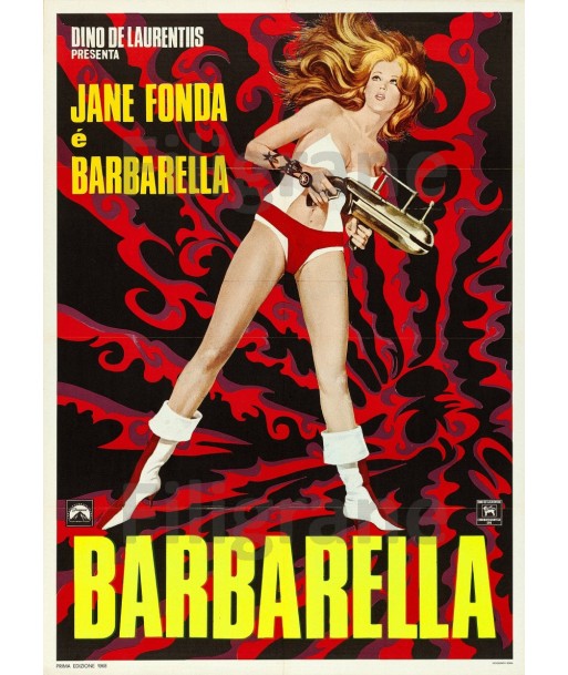 BARBARELLA FILM Rtte POSTER/REPRODUCTION  d1 AFFICHE VINTAGE Le MVP de beaucoup