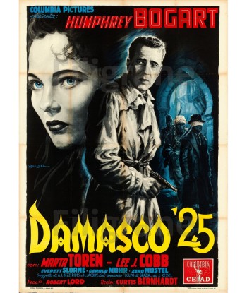 DAMASCO 25  FILM Rjwz POSTER/REPRODUCTION  d1 AFFICHE VINTAGE en linge