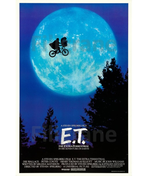 ET / E.T   FILM Rydq POSTER/REPRODUCTION  d1 AFFICHE VINTAGE 2 - 3 jours ouvrés.