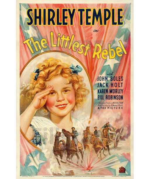 SHIRLEY TEMPLE FILM Rfmy POSTER/REPRODUCTION  d1 AFFICHE VINTAGE sur le site 