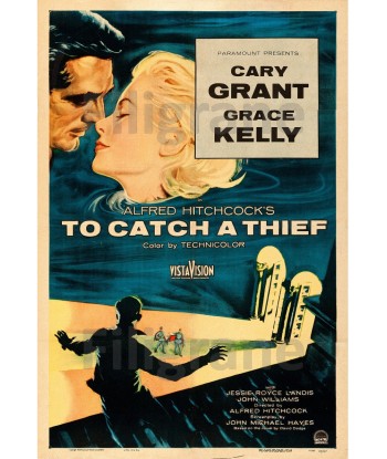 To CATCH a THIEF  FILM Rpgl POSTER/REPRODUCTION  d1 AFFICHE VINTAGE 50% de réduction en Octobre 2024