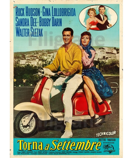 TORNA a SETTEMBRE  FILM Rlgj POSTER/REPRODUCTION  d1 AFFICHE VINTAGE 50% de réduction en Octobre 2024