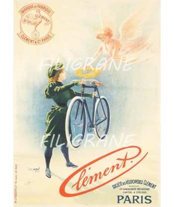 CléMENT VéLO/CYCLES Rdyd-POSTER/REPRODUCTION  d1 AFFICHE VINTAGE acheter en ligne