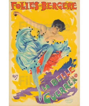 FOLIES BERGèRE CABARET Rfxb-POSTER/REPRODUCTION  d1 AFFICHE VINTAGE En savoir plus