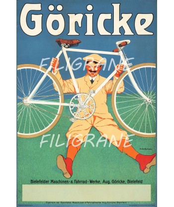 GÖRICKE VéLO/CYCLES Rvtz-POSTER/REPRODUCTION  d1 AFFICHE VINTAGE 50% de réduction en Octobre 2024