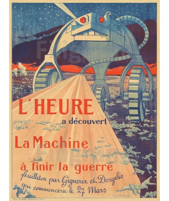 MACHINE à FINIR la GUERRE Rtvj-POSTER/REPRODUCTION  d1 AFFICHE VINTAGE de l' environnement