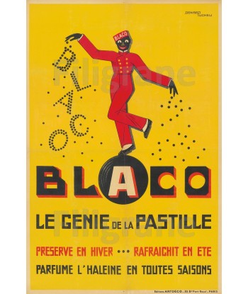 PUB BLACO PASTILLES Rxln-POSTER/REPRODUCTION  d1 AFFICHE VINTAGE outlet