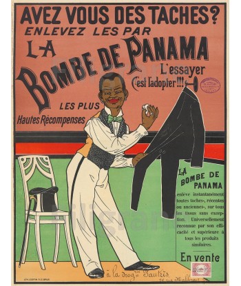 PUB BOMBE de PANAMA DéTACHANT Rnjr-POSTER/REPRODUCTION  d1 AFFICHE VINTAGE du meilleur 