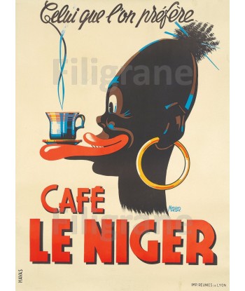 PUB CAFé LE NIGER Rpcb-POSTER/REPRODUCTION  d1 AFFICHE VINTAGE en ligne