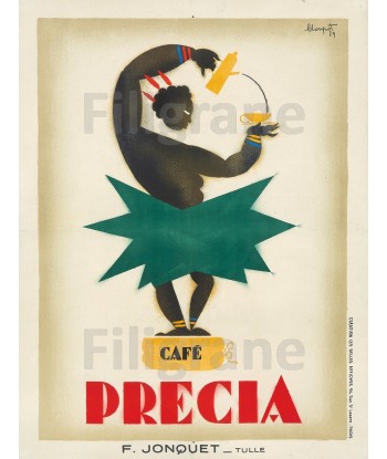 PUB CAFé PRECIA Rvvn-POSTER/REPRODUCTION  d1 AFFICHE VINTAGE pas chere