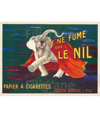 PUB LE NIL PAPIER CIGARETTES Rjil-POSTER/REPRODUCTION  d1 AFFICHE VINTAGE Vous souhaitez 