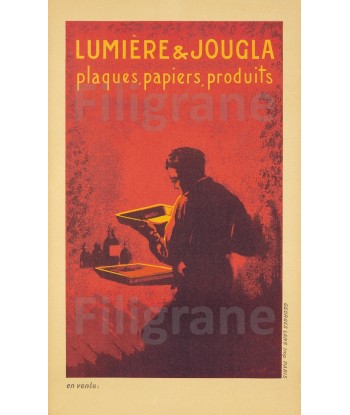 PUB LUMIèRE & JOUGLA PHOTO Rvex-POSTER/REPRODUCTION  d1 AFFICHE VINTAGE Venez découvrir notre 