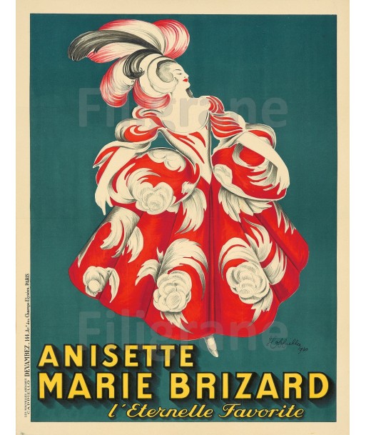 PUB MARIE BRIZARD ANISETTE Rpbg-POSTER/REPRODUCTION  d1 AFFICHE VINTAGE ouvre sa boutique