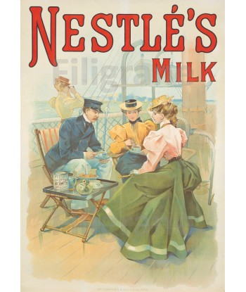 PUB NESTLé CHOCOLAT MILK Rlec-POSTER/REPRODUCTION  d1 AFFICHE VINTAGE Comparez et commandez 