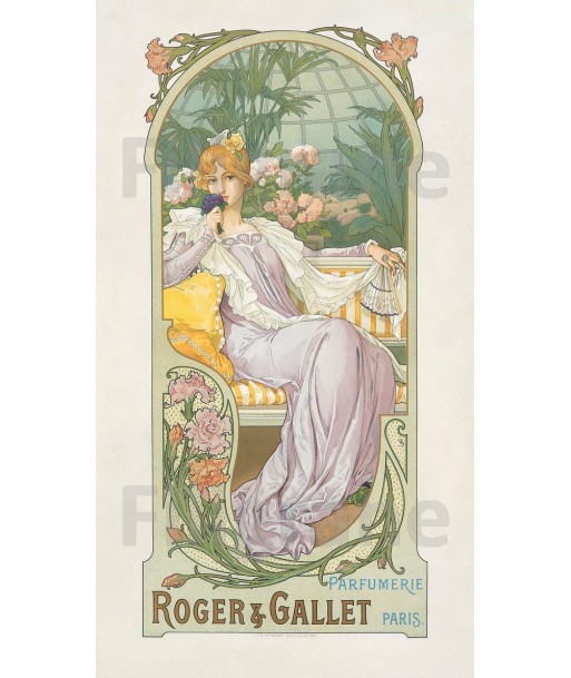 PUB ROGER GALLET PARFUM Rxrw-POSTER/REPRODUCTION  d1 AFFICHE VINTAGE 50-70% off 