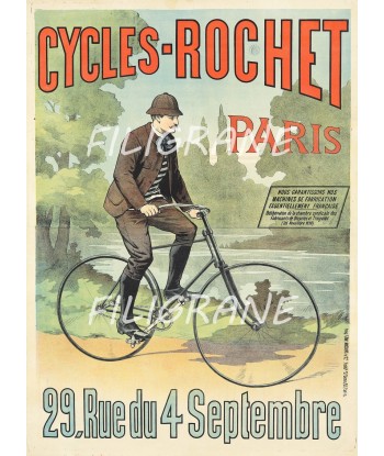 ROCHET VéLO/CYCLES Rcxn-POSTER/REPRODUCTION  d1 AFFICHE VINTAGE Toutes les collections ici