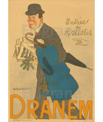 SPECTACLE DRANEM Ruqm-POSTER/REPRODUCTION  d1 AFFICHE VINTAGE Voir les baskets