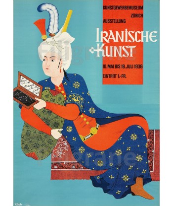 SPECTACLE IRANISCHE KUNST Rmra-POSTER/REPRODUCTION  d1 AFFICHE VINTAGE vente chaude votre 