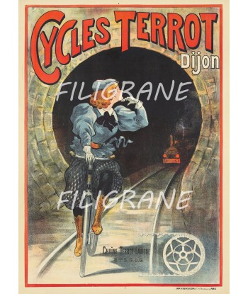 TERROT VéLO/CYCLES Rdyy-POSTER/REPRODUCTION  d1 AFFICHE VINTAGE prix pour 