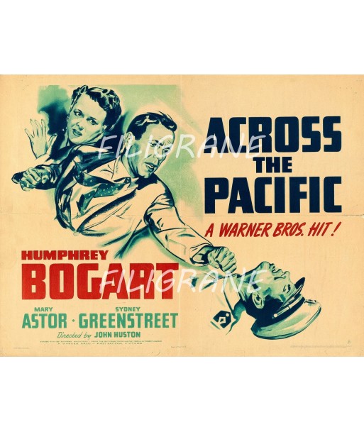 ACROSS the PACIFIC FILM Rren-POSTER/REPRODUCTION d1 AFFICHE VINTAGE shop