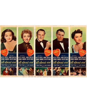 ALL ABOUT EVE FILM Ryna-POSTER/REPRODUCTION d1 AFFICHE VINTAGE du meilleur 