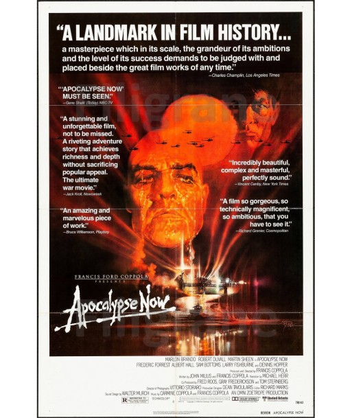 APOCALYPSE NOW FILM Rtjy-POSTER/REPRODUCTION d1 AFFICHE VINTAGE Profitez des Offres !