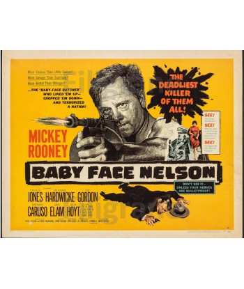 BABY FACE NELSON FILM Rhkr-POSTER/REPRODUCTION d1 AFFICHE VINTAGE store