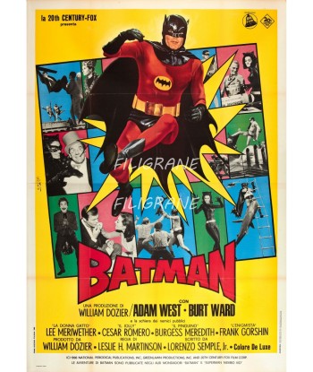 BATMAN FILM Rryr-POSTER/REPRODUCTION d1 AFFICHE VINTAGE de technologie