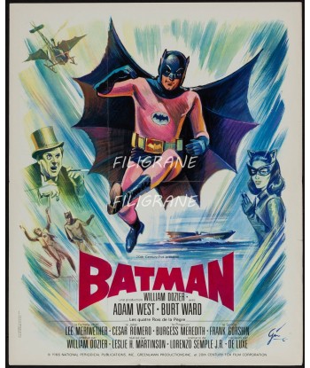 BATMAN FILM Ryns-POSTER/REPRODUCTION d1 AFFICHE VINTAGE outlet