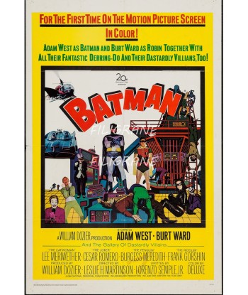 BATMAN FILM Rzqv-POSTER/REPRODUCTION d1 AFFICHE VINTAGE 50% de réduction en Octobre 2024