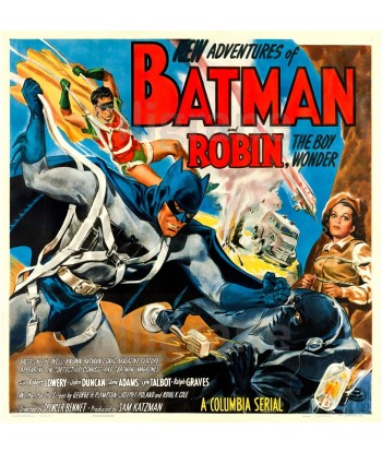 BATMAN ROBIN FILM Rxgz-POSTER/REPRODUCTION d1 AFFICHE VINTAGE Fin de série