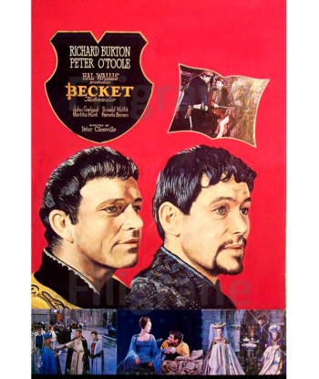 BECKET FILM Rwfa-POSTER/REPRODUCTION d1 AFFICHE VINTAGE Les êtres humains sont 