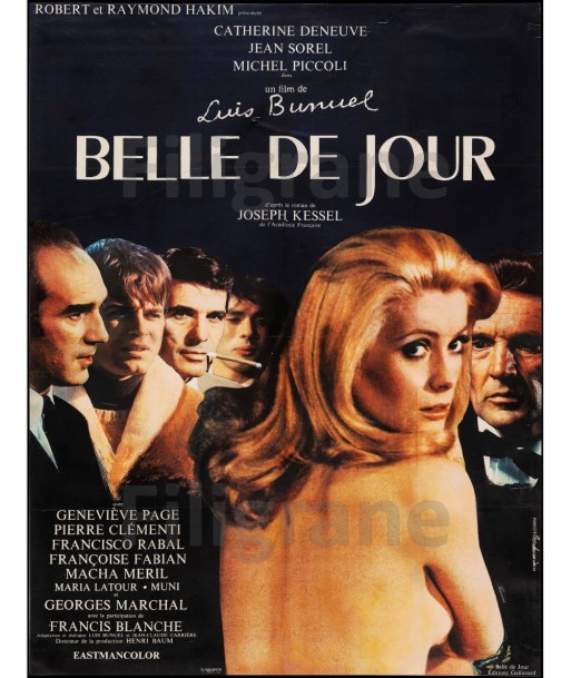 BELLE DE JOUR FILM Raxw-POSTER/REPRODUCTION d1 AFFICHE VINTAGE 2023