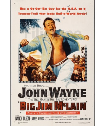 BIG JIM McLAIN FILM Rtuh-POSTER/REPRODUCTION d1 AFFICHE VINTAGE suggérées chez